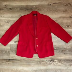 Red Blazer - High Quality, Like New